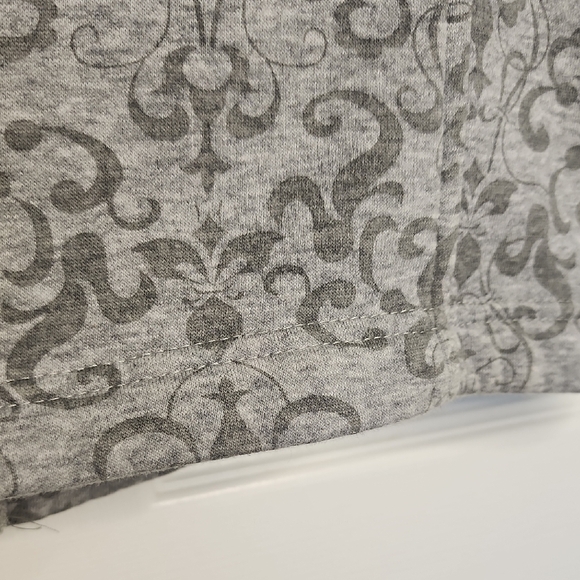 Croft & Barrow Patterned Gray Teddy Jacket - Picture 10 of 16